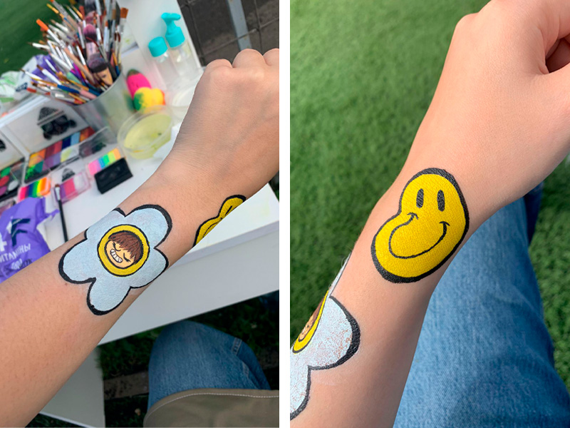 Аквагрим на мероприятие