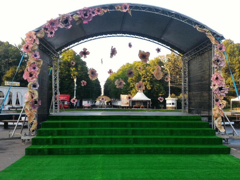 Сцена Арочная 6x4 Металлик