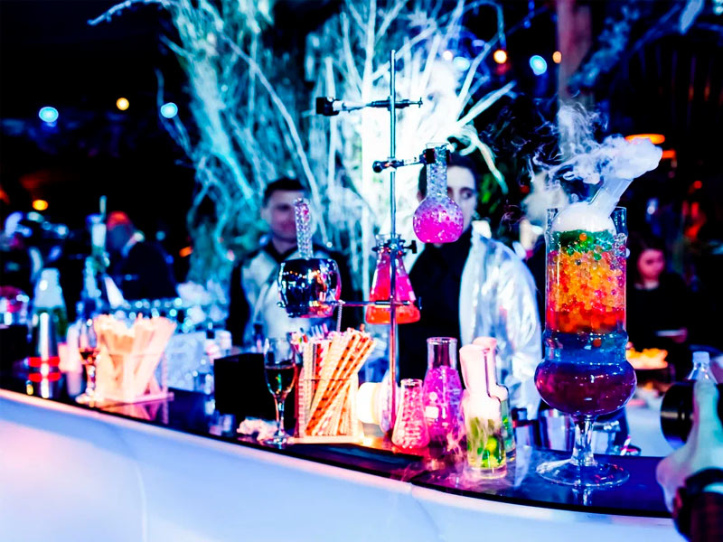 Бар «Новогодняя химия»