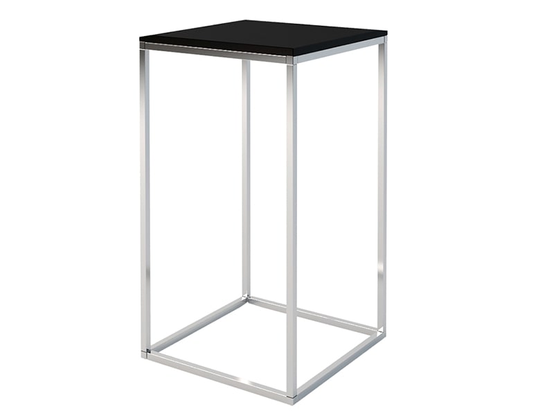 Барный стол Лаконичность с чёрной столешницей