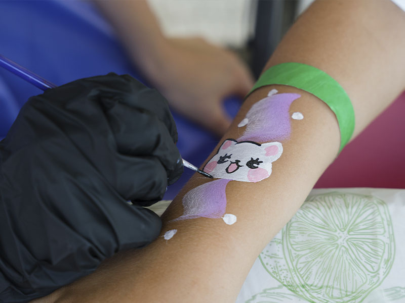 Аквагрим на мероприятие