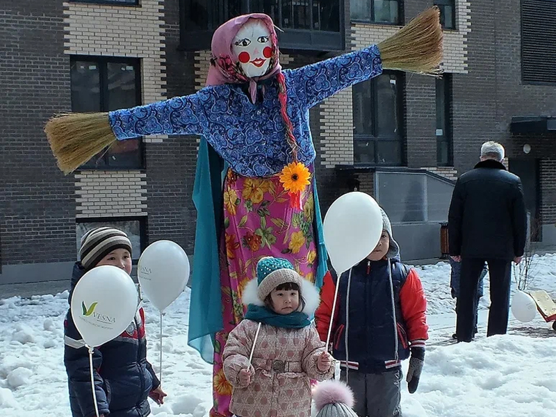 Чучело на Масленицу