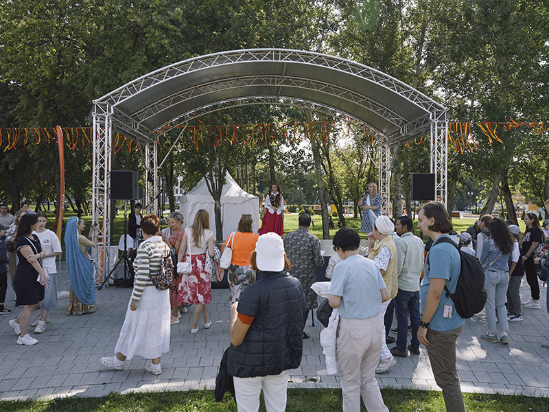 Сцена Арочная 6x4 Металлик