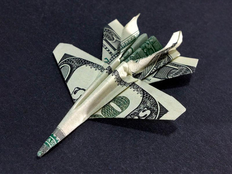 Мастер-класс «Оригами из купюр»