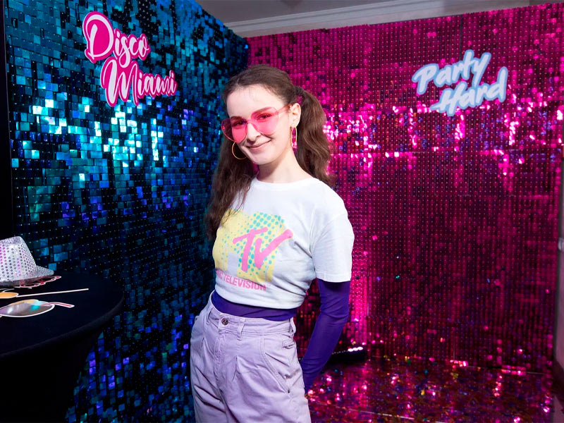 Фотозона Диско