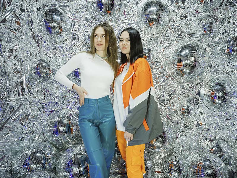 Фотозона Диско Шары