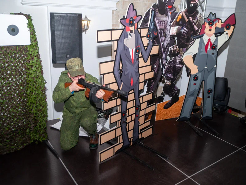 Гангстерский лазерный тир