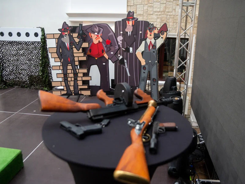 Гангстерский лазерный тир