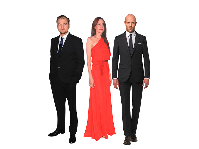 Голливудские актёры Оскар в полный рост