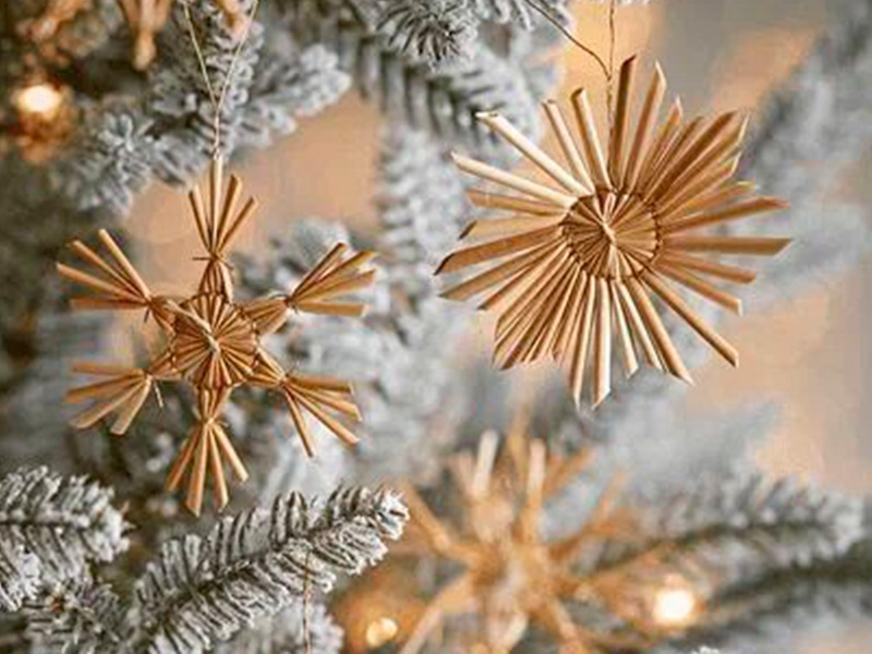 Создание новогодних игрушек из натуральных материалов