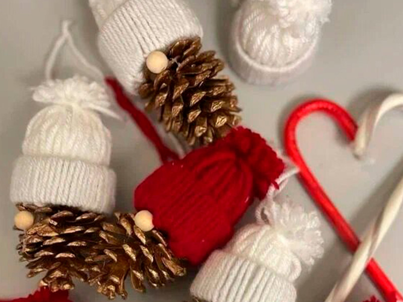 Создание новогодних игрушек из натуральных материалов