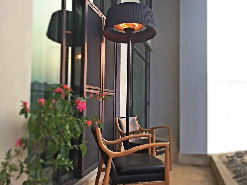 Инфракрасный электрический напольный обогреватель Floor Black