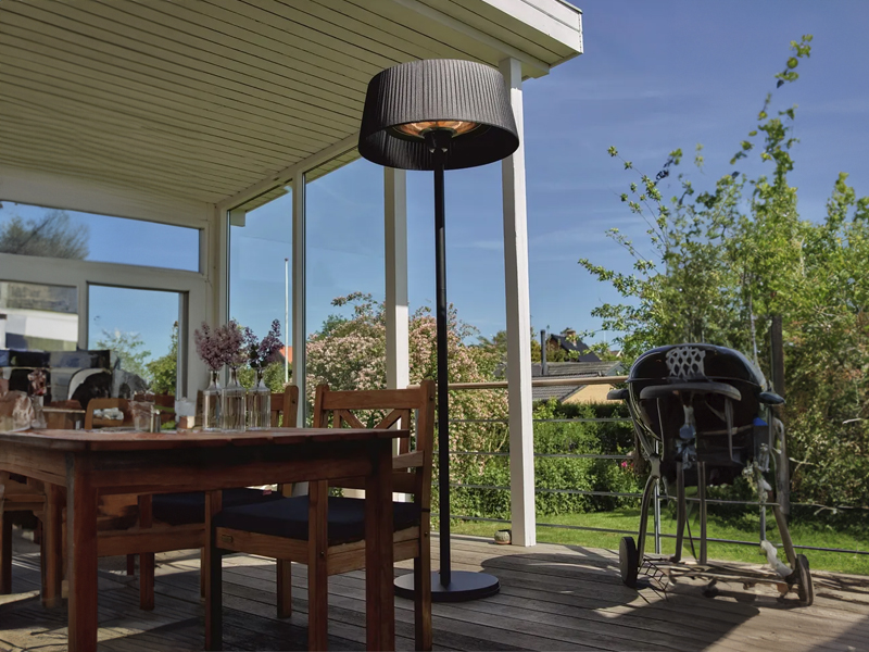 Инфракрасный электрический напольный обогреватель Floor Black