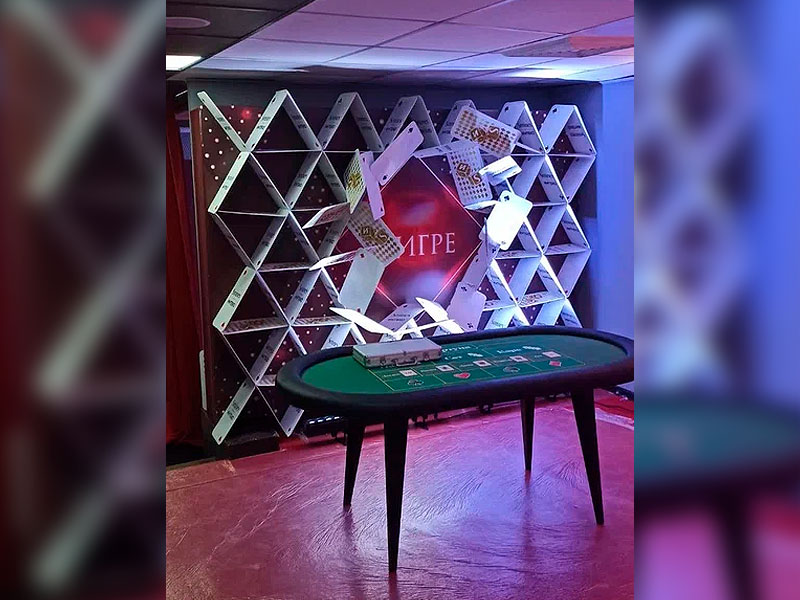 Фотозона «Казино 3D»