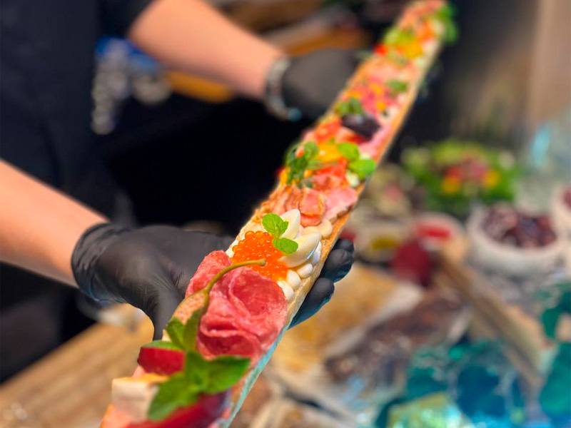 Кулинарная станция «Мега Большая Брускетта»