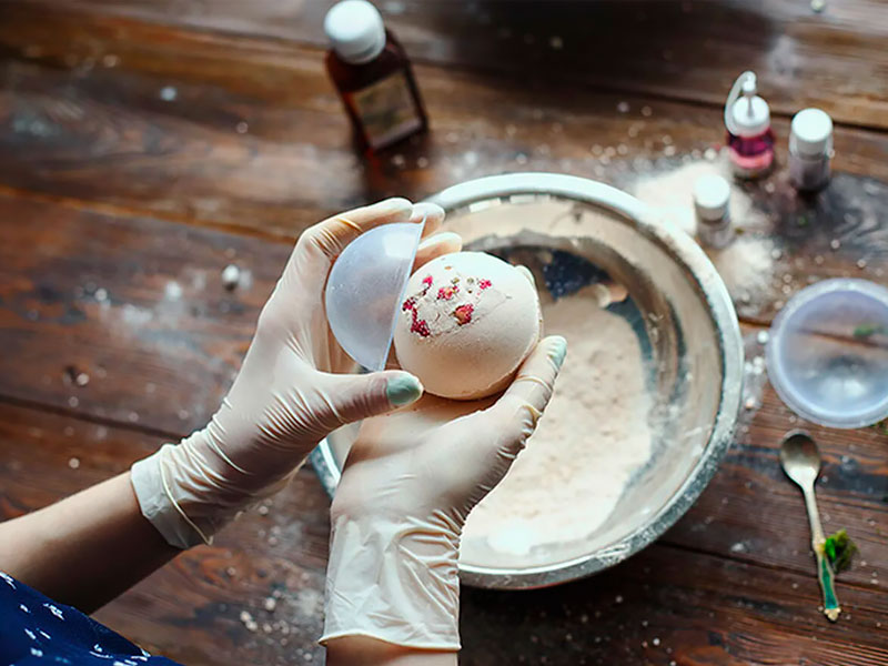 Мастер-класс «Бомбочки для ванны»