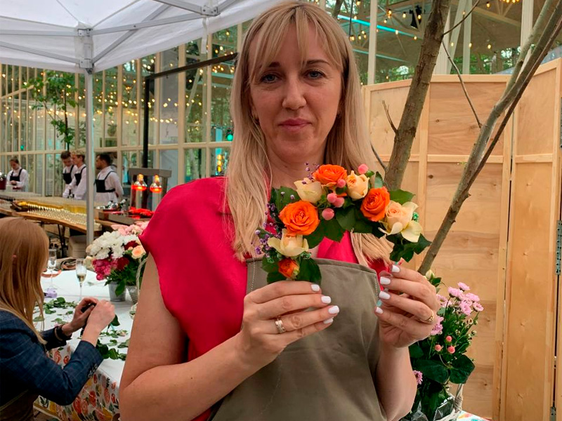 Мастер-класс «Ободки с цветами» 