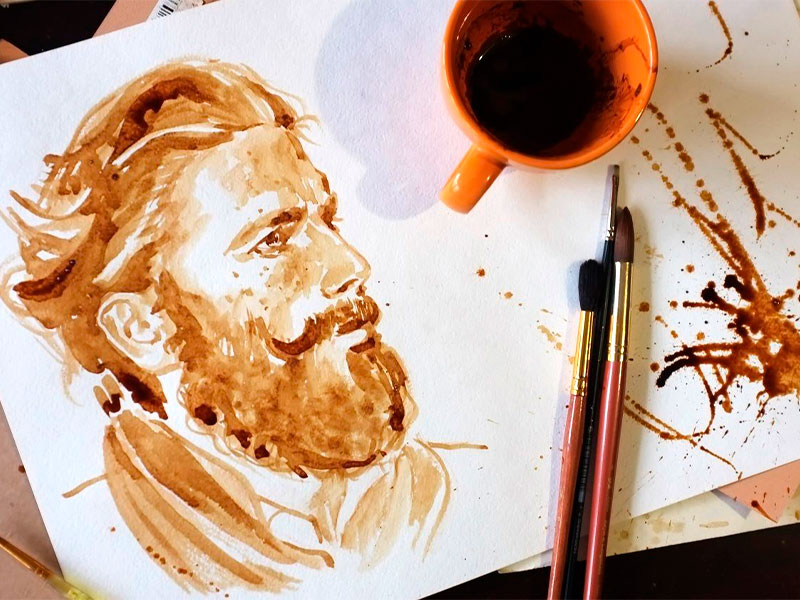 Мастер-класс «Рисование кофе»