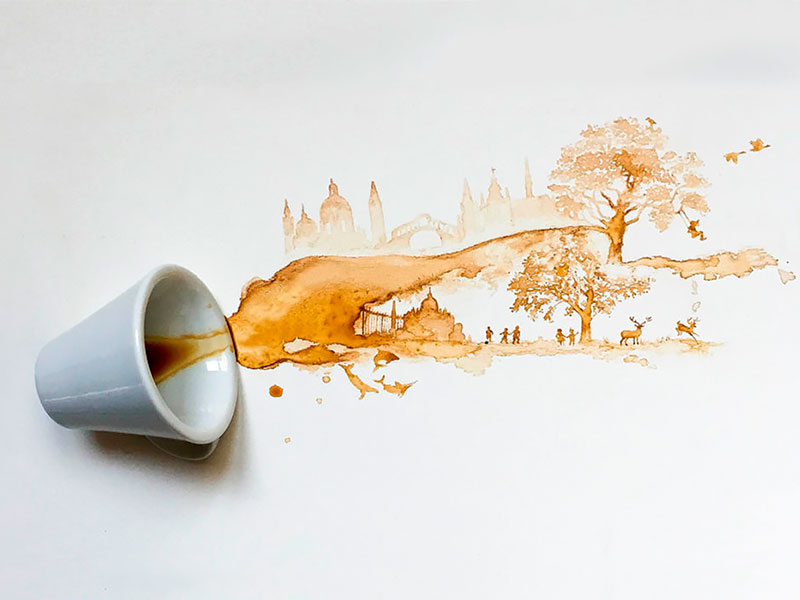 Мастер-класс «Рисование кофе»