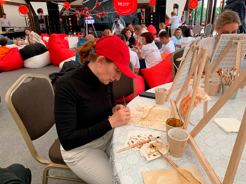 Мастер-класс «Рисование кофе»