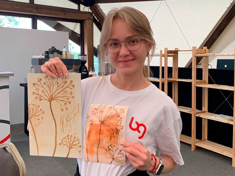 Мастер-класс «Рисование кофе»