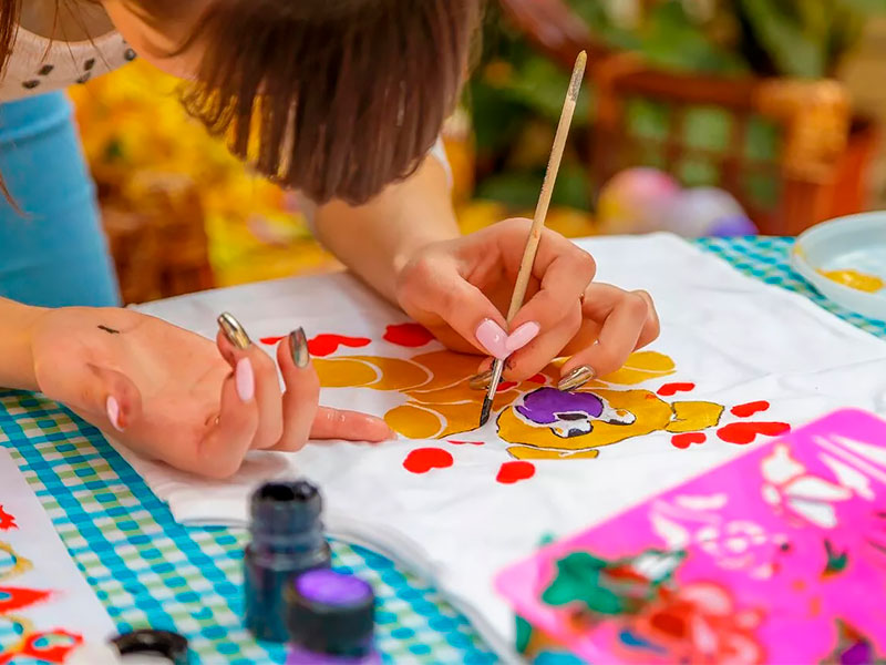 Мастер-класс «Роспись футболок»