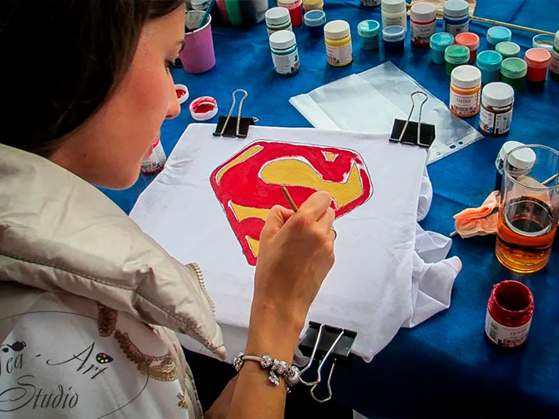 Мастер-класс «Роспись футболок»