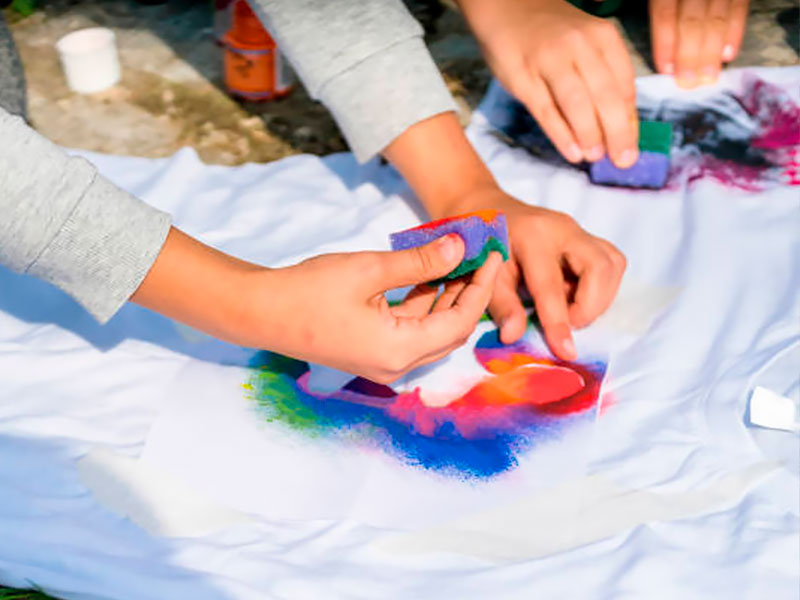 Мастер-класс «Роспись футболок»