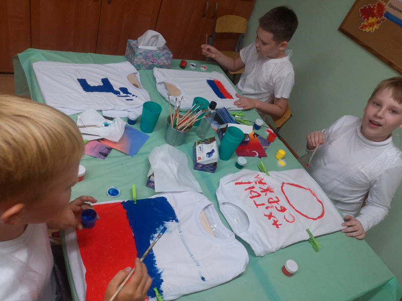 Мастер-класс «Роспись футболок»