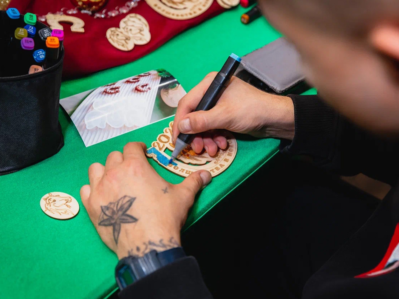 Мастер класс Роспись подков