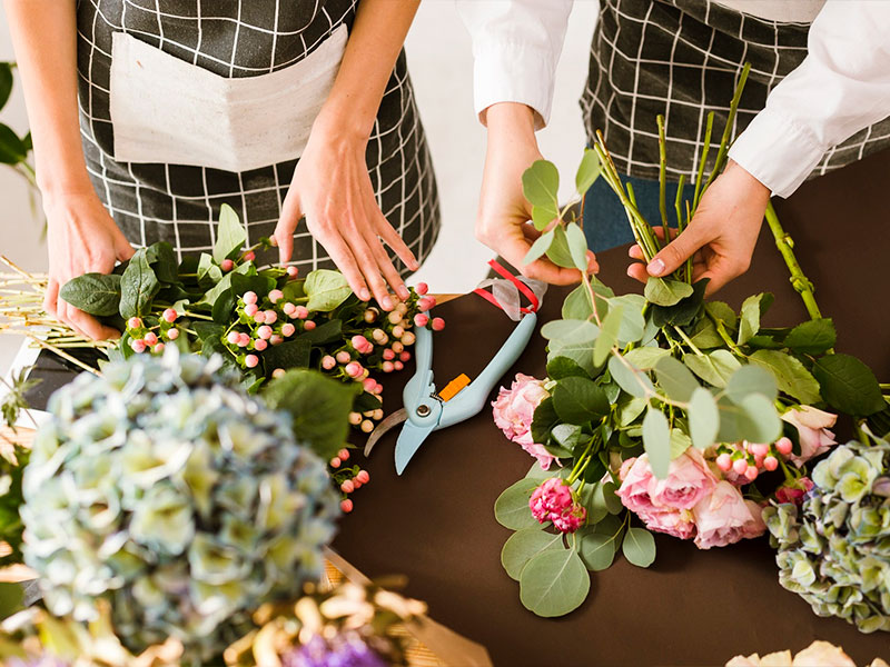 Мастер-класс «Создание букетов»