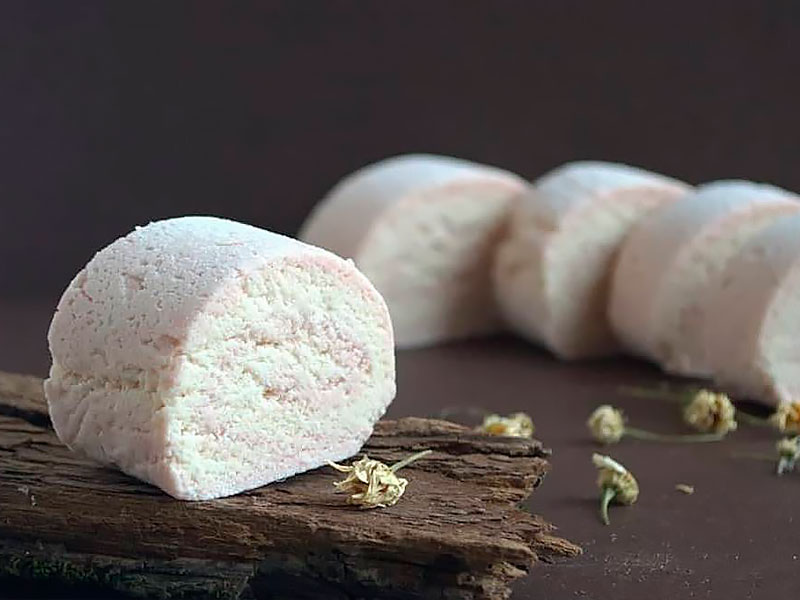 Мастер-класс «Сухая пена для ванны»