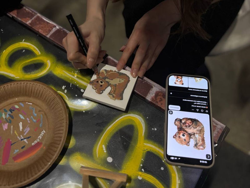 Мастер-класс Рисование на мини-холстах