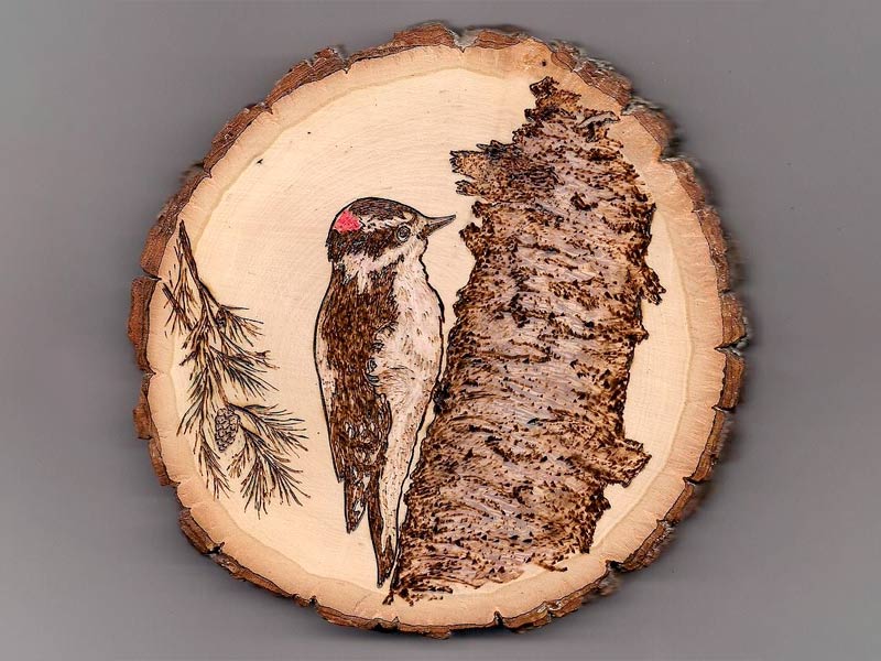 Мастер-класс «Роспись на спилах»