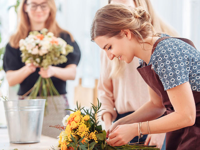 Мастер-класс «Создание букетов»