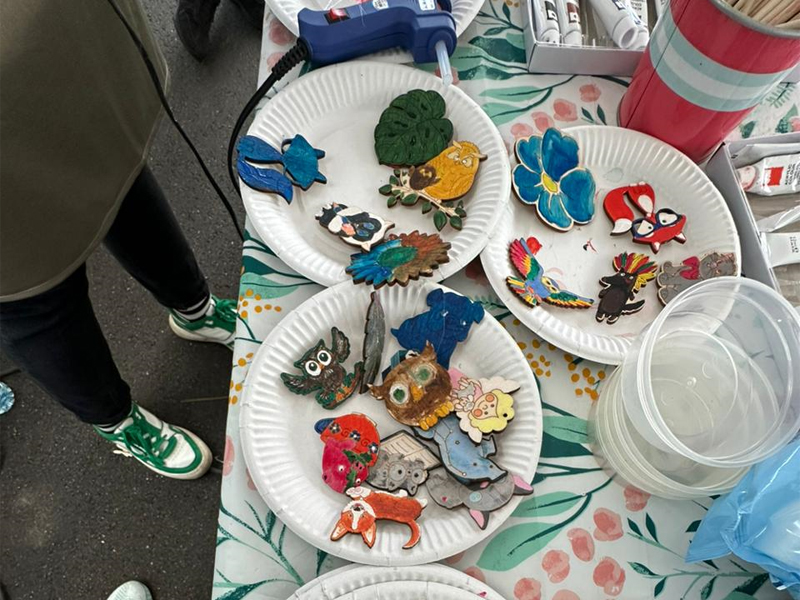 Мастер-класс «Роспись деревянных значков»