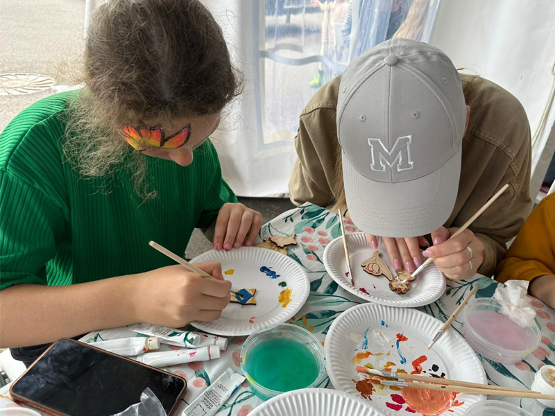 Мастер-класс «Роспись деревянных значков»