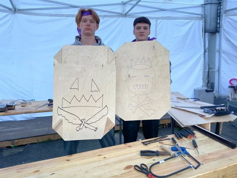 Мастер-класс «Деревянные щиты»