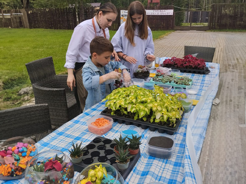 Мастер-класс «Флорариум»