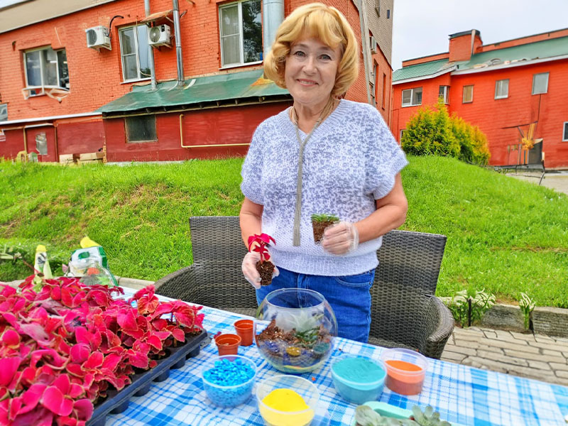 Мастер-класс «Флорариум»