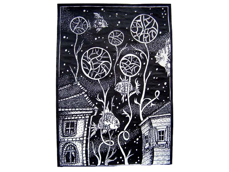 Мастер класс «Граттаж»