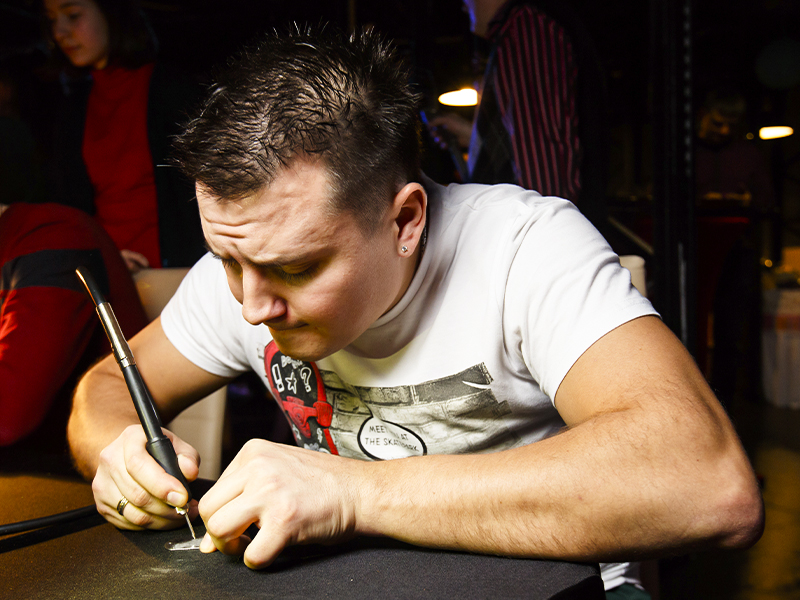 Мастер-класс «Гравировка»