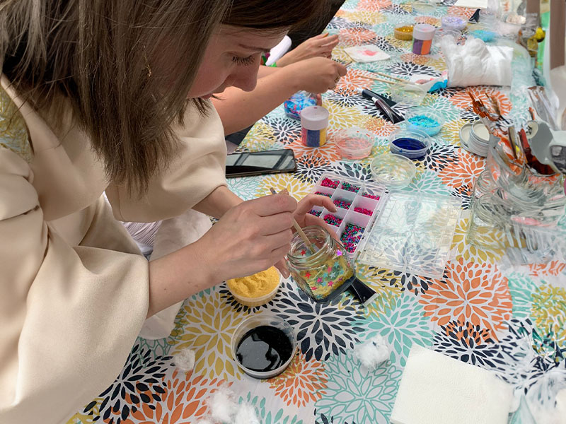 Мастер-класс «Космос в банке»