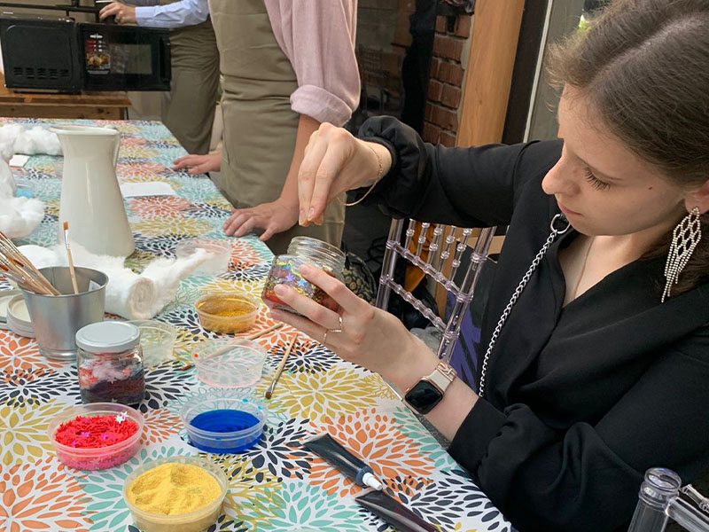 Мастер-класс «Космос в банке»