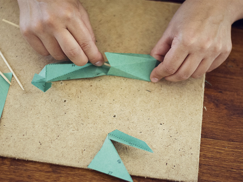 Мастер класс «Моделирование из бумаги»