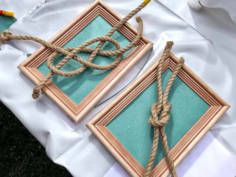 Мастер класс «Морские узлы в рамке»