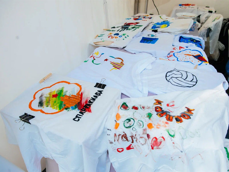 Мастер-класс «Роспись футболок»