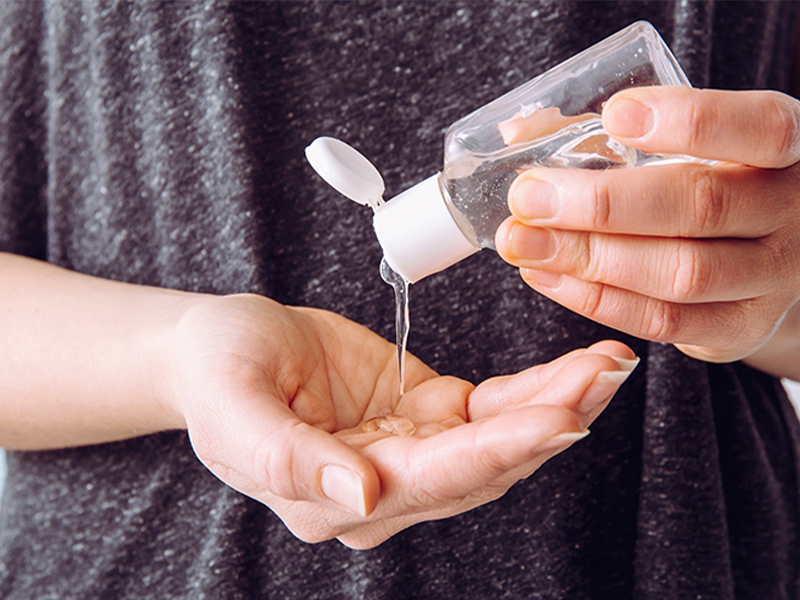 Мастер-класс «Санитайзер для рук»