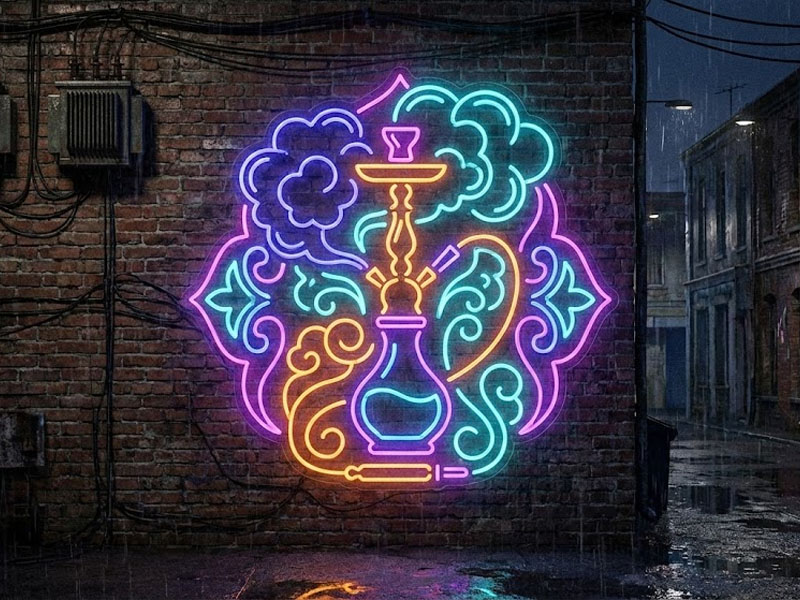 Неоновая вывеска 