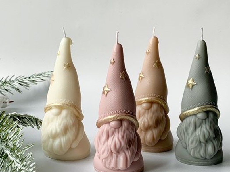 Новогодние ароматизированные свечи для дома